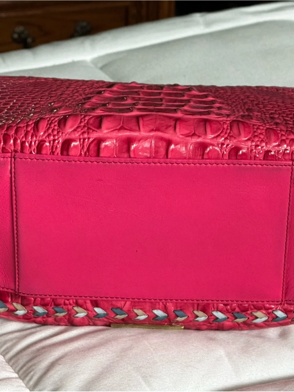 Brahmin Marianna Ribbon Botany Satchel